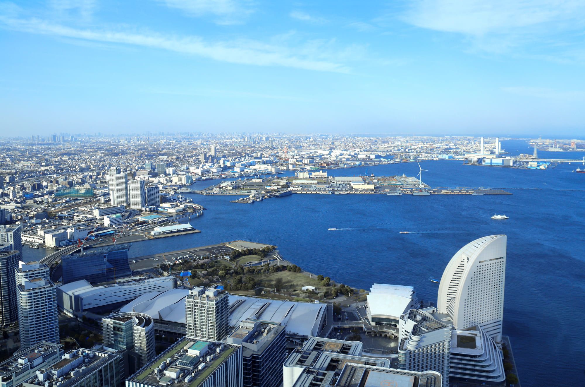 横浜の街並み